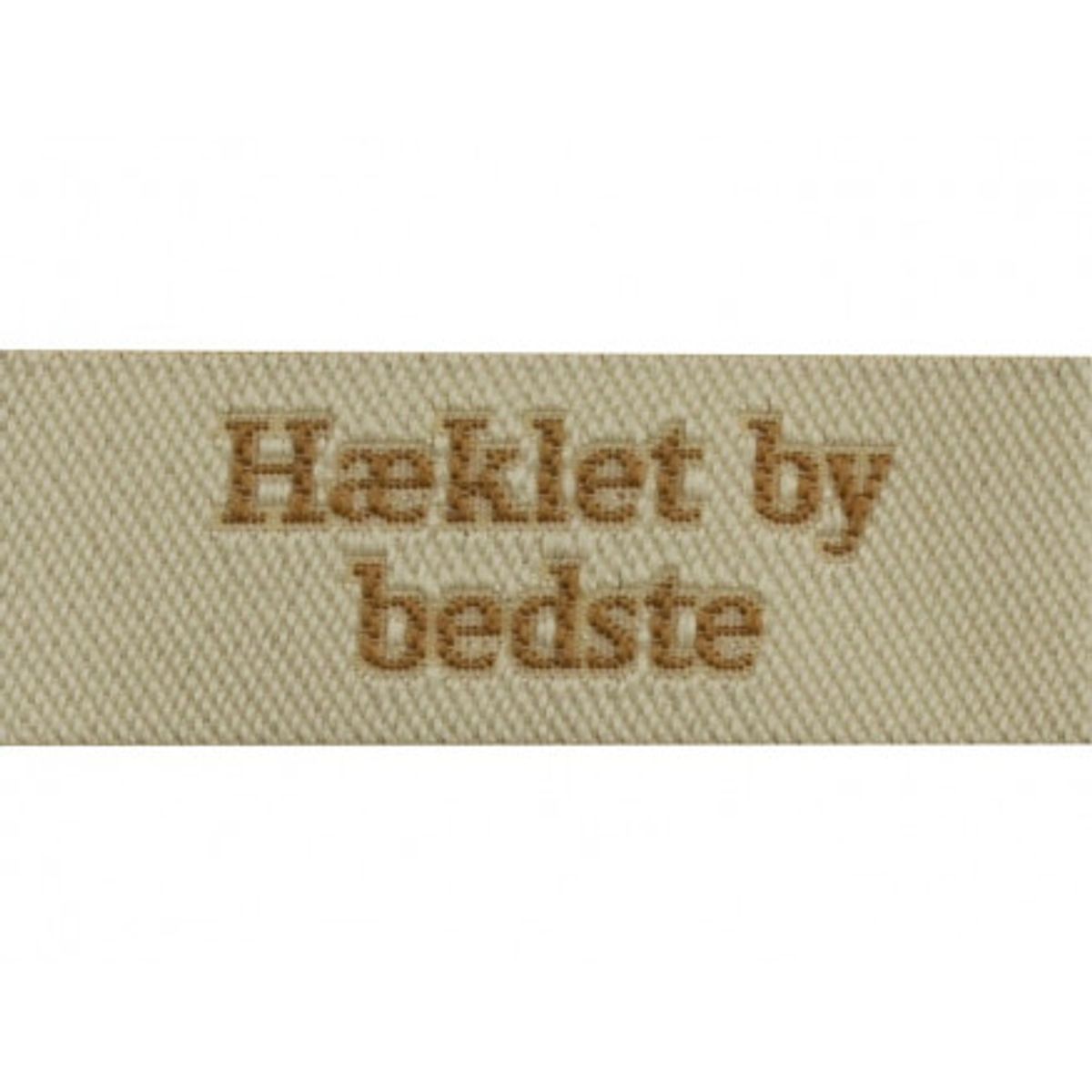 Label Hæklet by Bedste Sandfarve