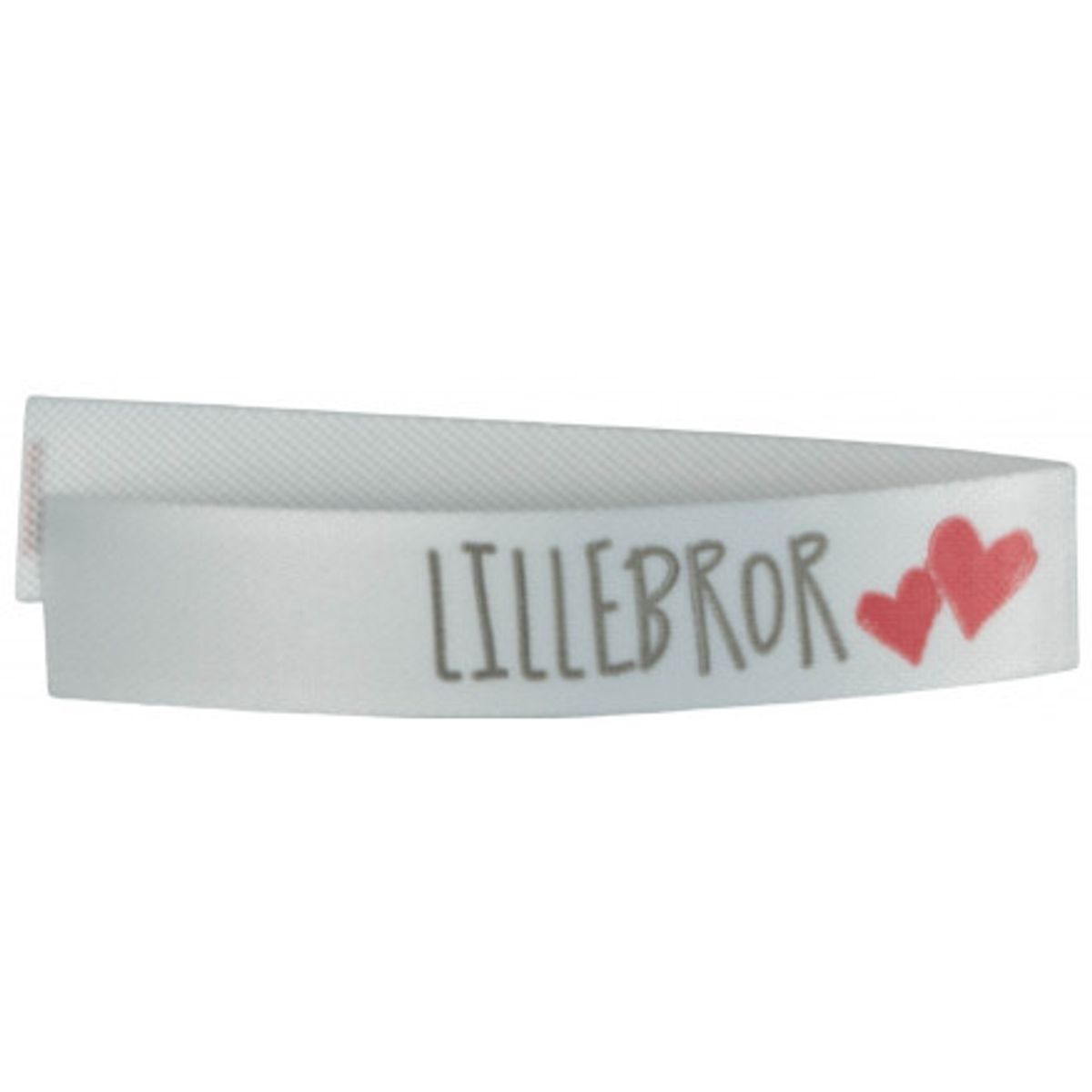 Label Lillebror Hvid - 1 stk