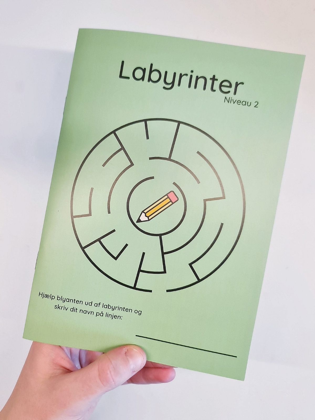 Labyrinter: niveau 2 - printet hæfte