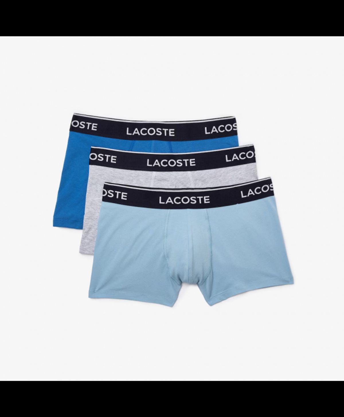 LACOSTE 3-pak underbukser/boxershort i forskellige farver til herre