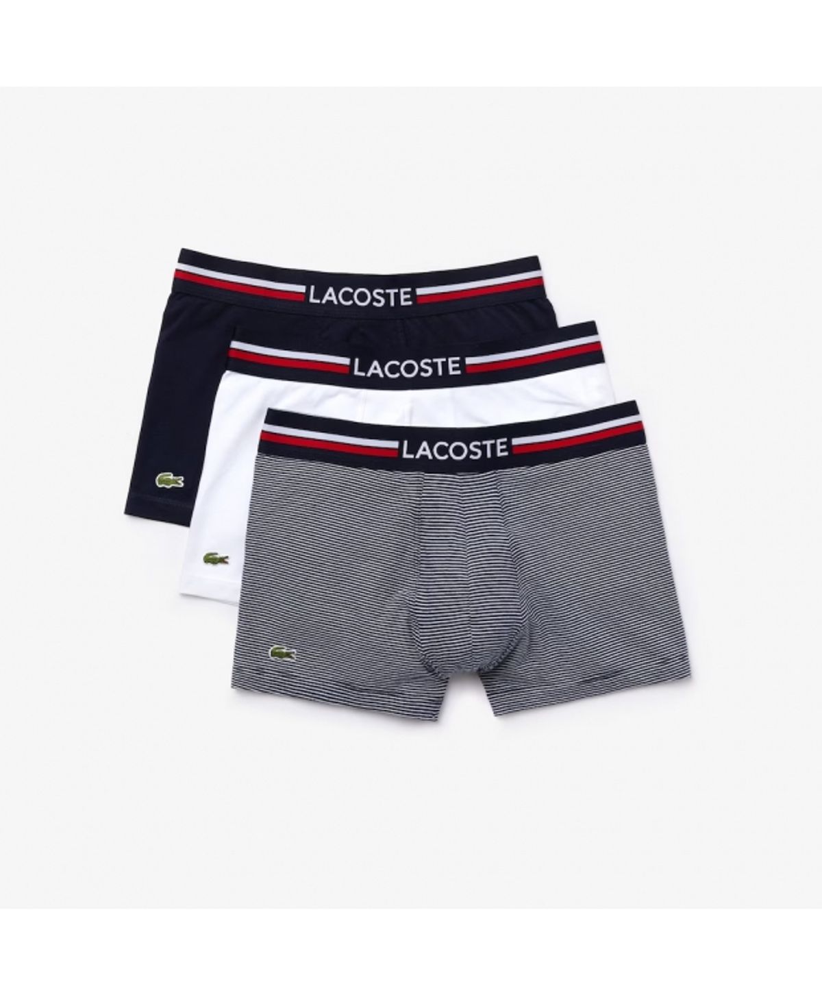 LACOSTE 3-pak underbukser/boxershort i forskellige farver til herre