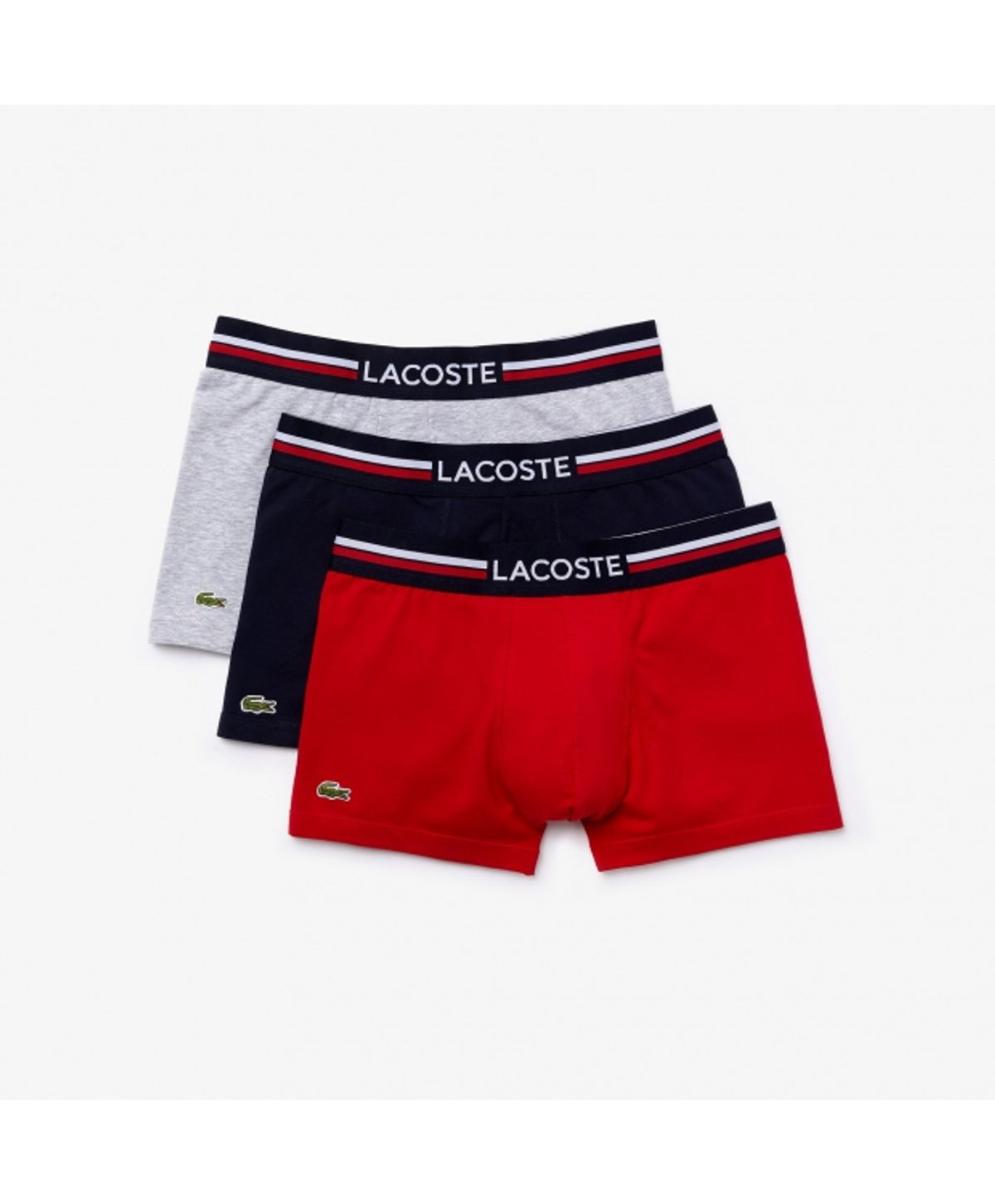 LACOSTE 3-pak underbukser/boxershort i forskellige farver til herre