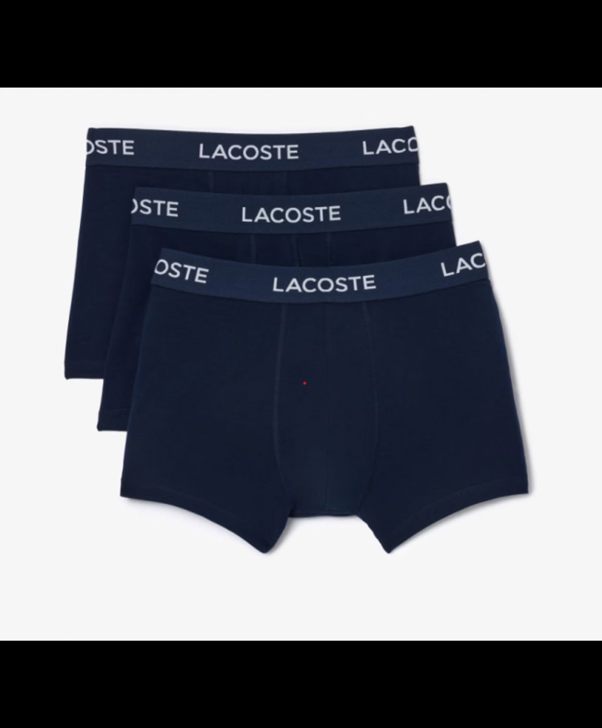 LACOSTE 3-pak underbukser/boxershort i navy til herre