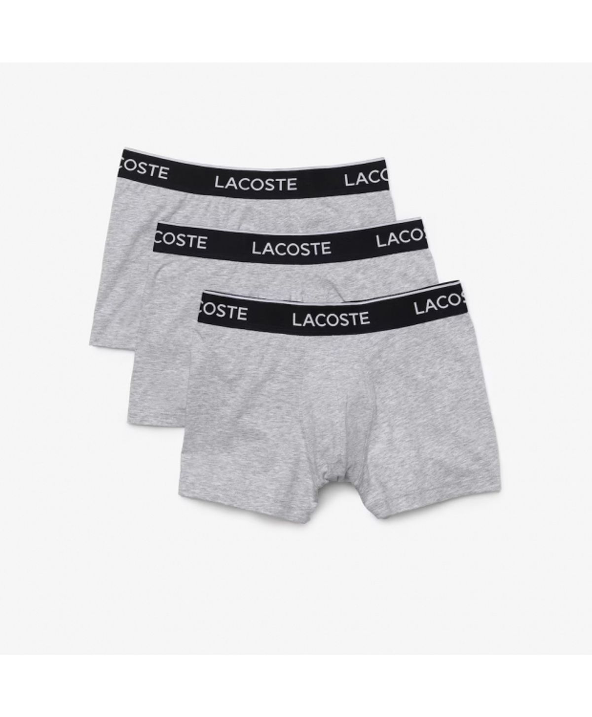 Lacoste 3-pak Underbukser/Boxershorts i Grå til Herre