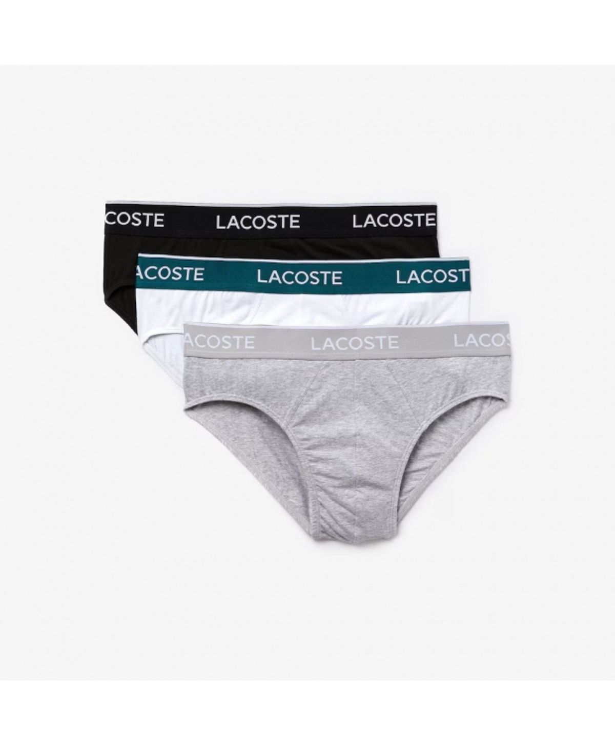 LACOSTE 3-pak underbukser/briefs i forskellige farver til herre