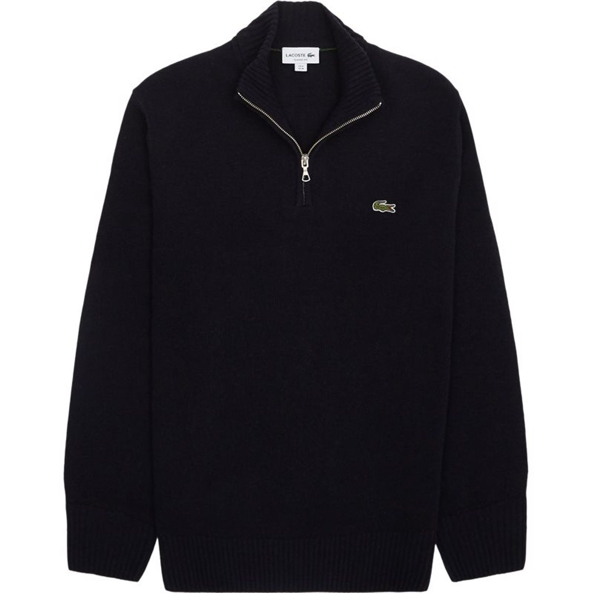 Lacoste Ah3052 1/4 Zip Knit Navy