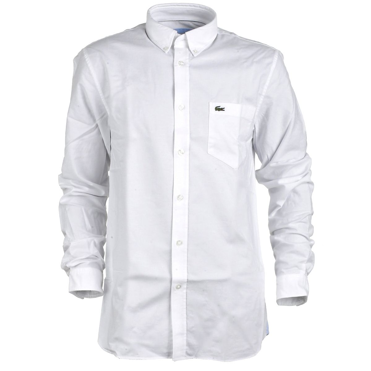 Lacoste oxford skjorte, hvid - 182 - M+ - M