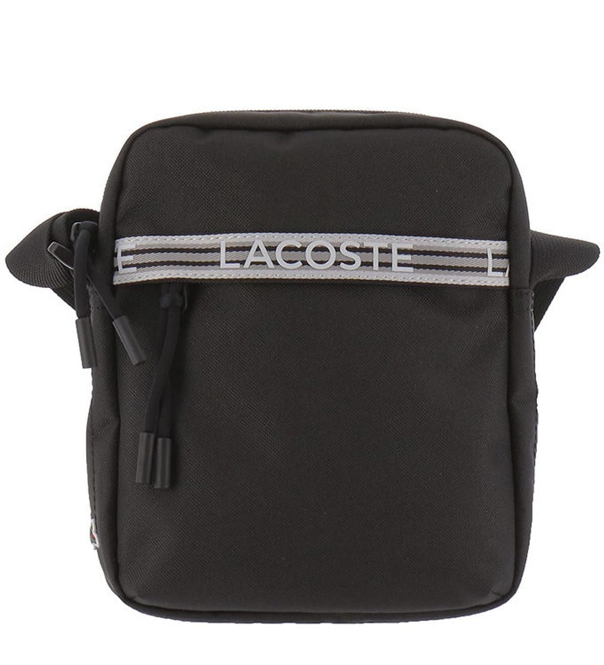 Lacoste Skuldertaske - Vertical Camera Bag - Sort