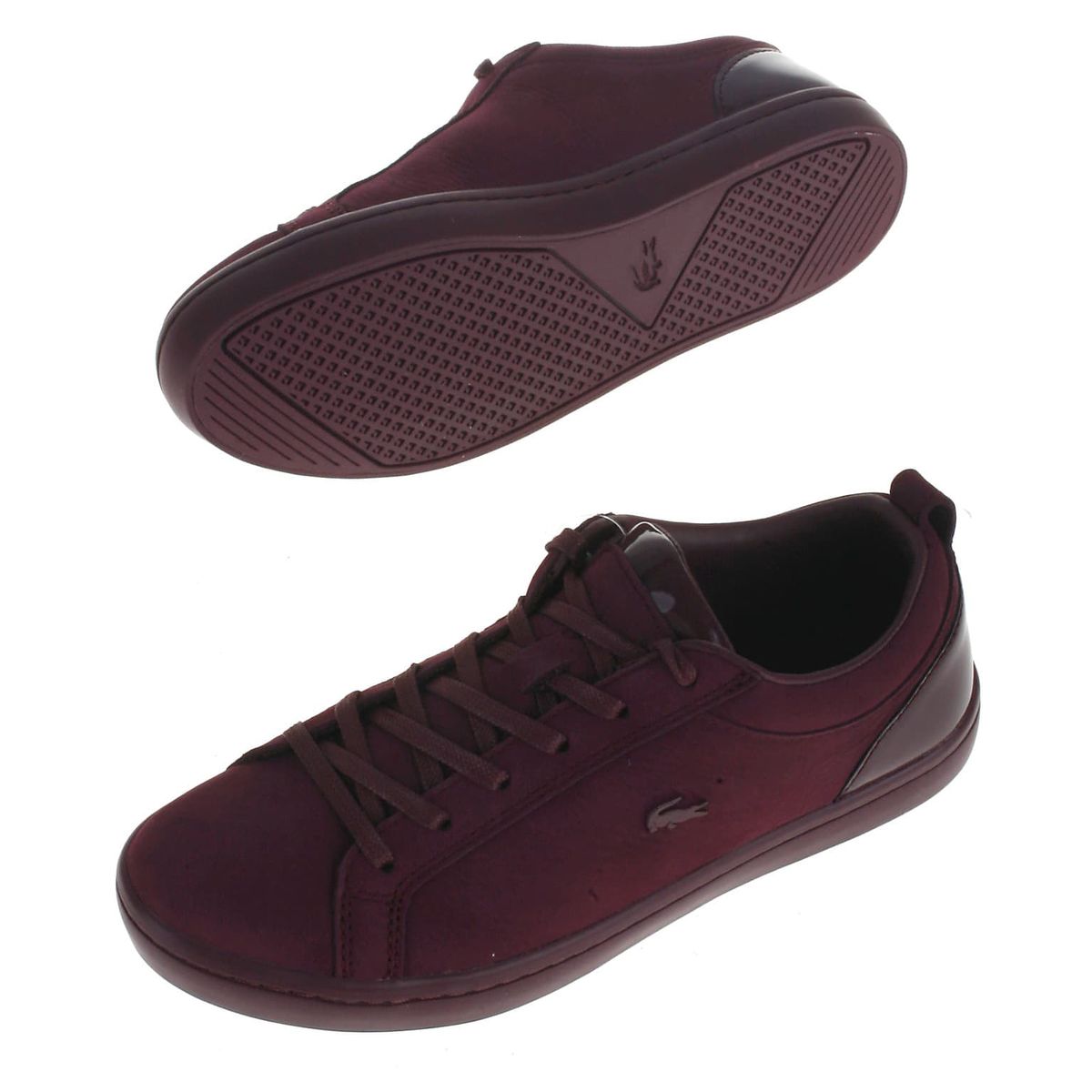 Lacoste sneakers, bordeaux, Straightset - 38+ - 38