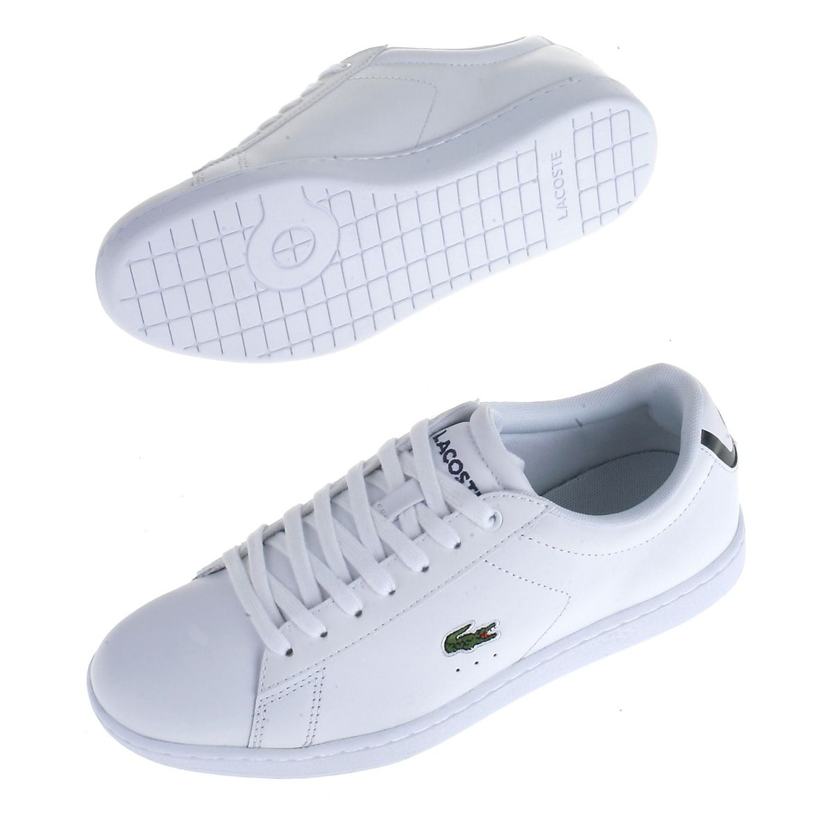 Lacoste sneakers, hvid, Carnaby Evo - 38+ - 38