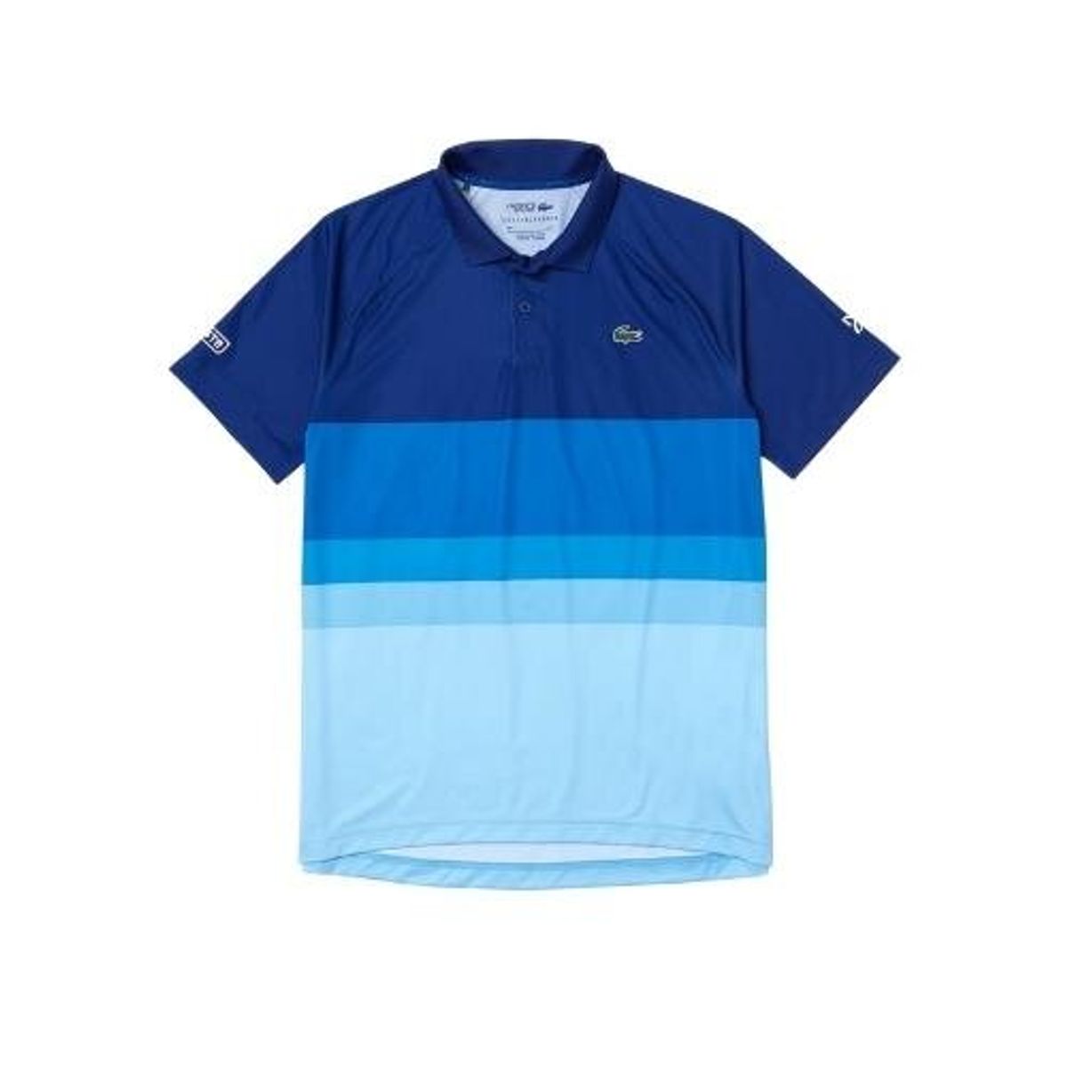 Lacoste Sport Breathable Fit Polo Shirt Blue/Light blue