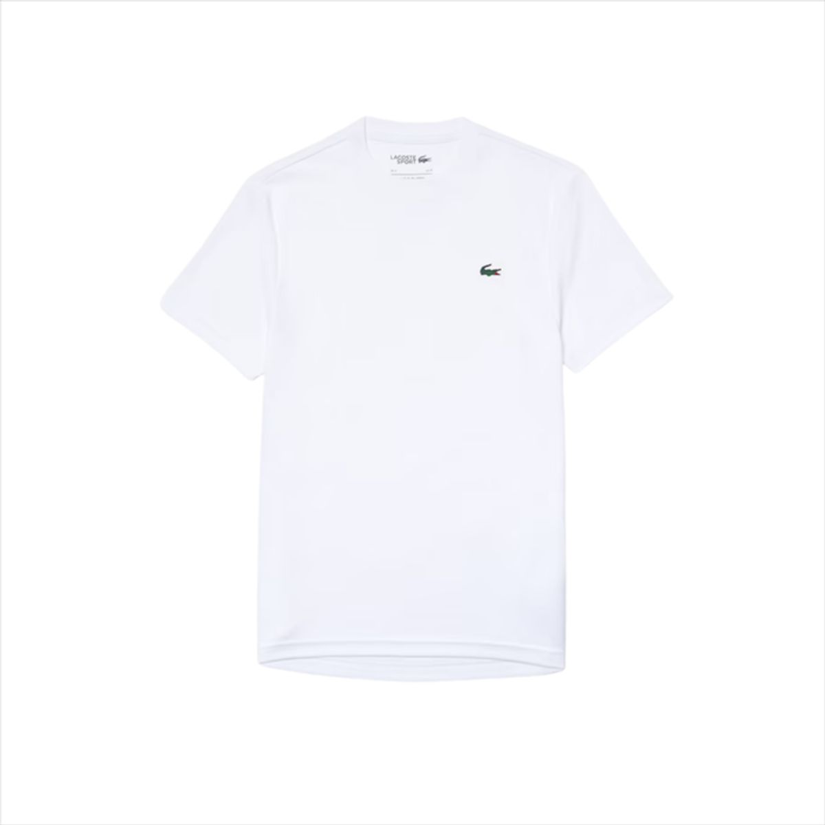 Lacoste Sport Breathable Piqué T-Shirt White