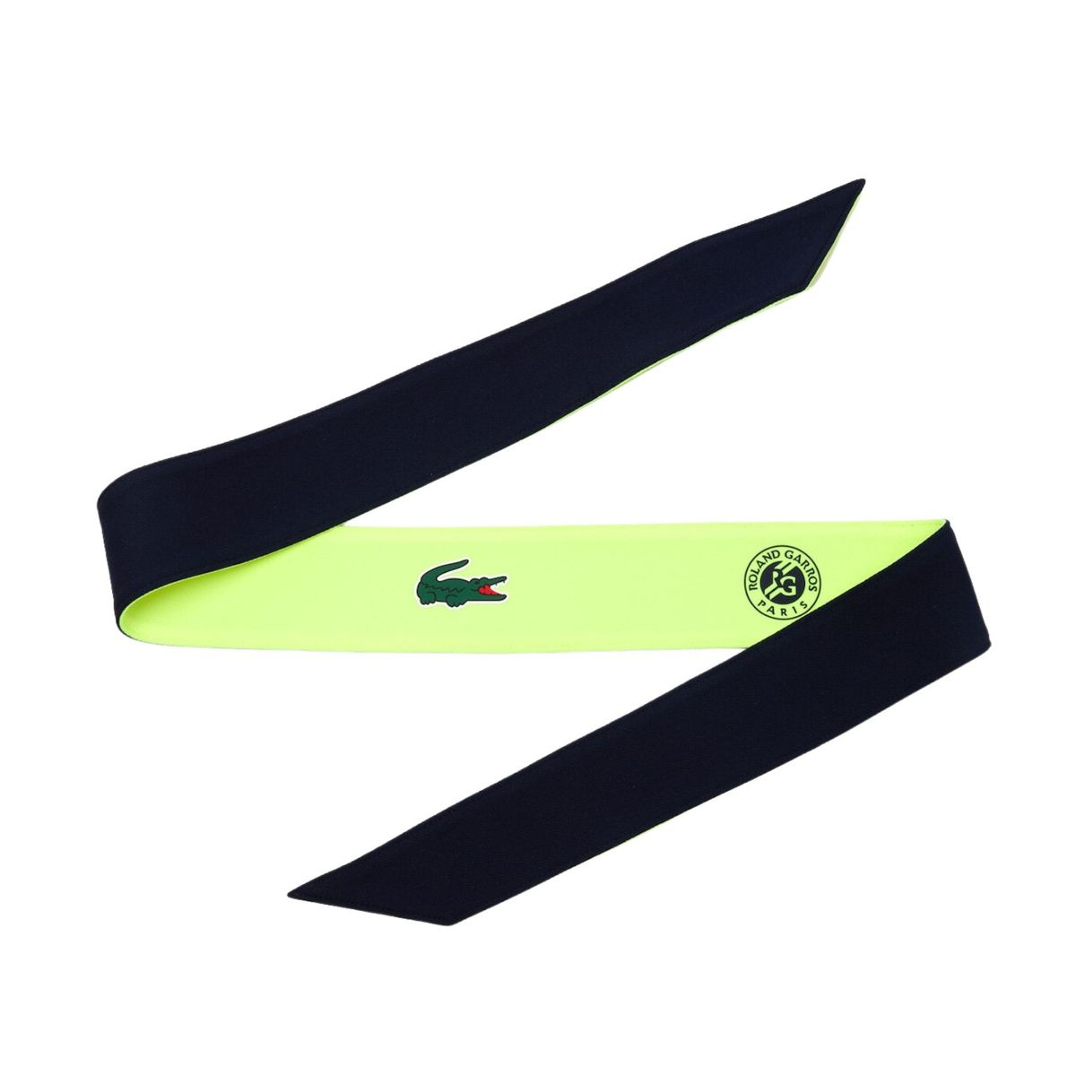 Lacoste Sport Roland Garros Headband Navy Blue/Yellow