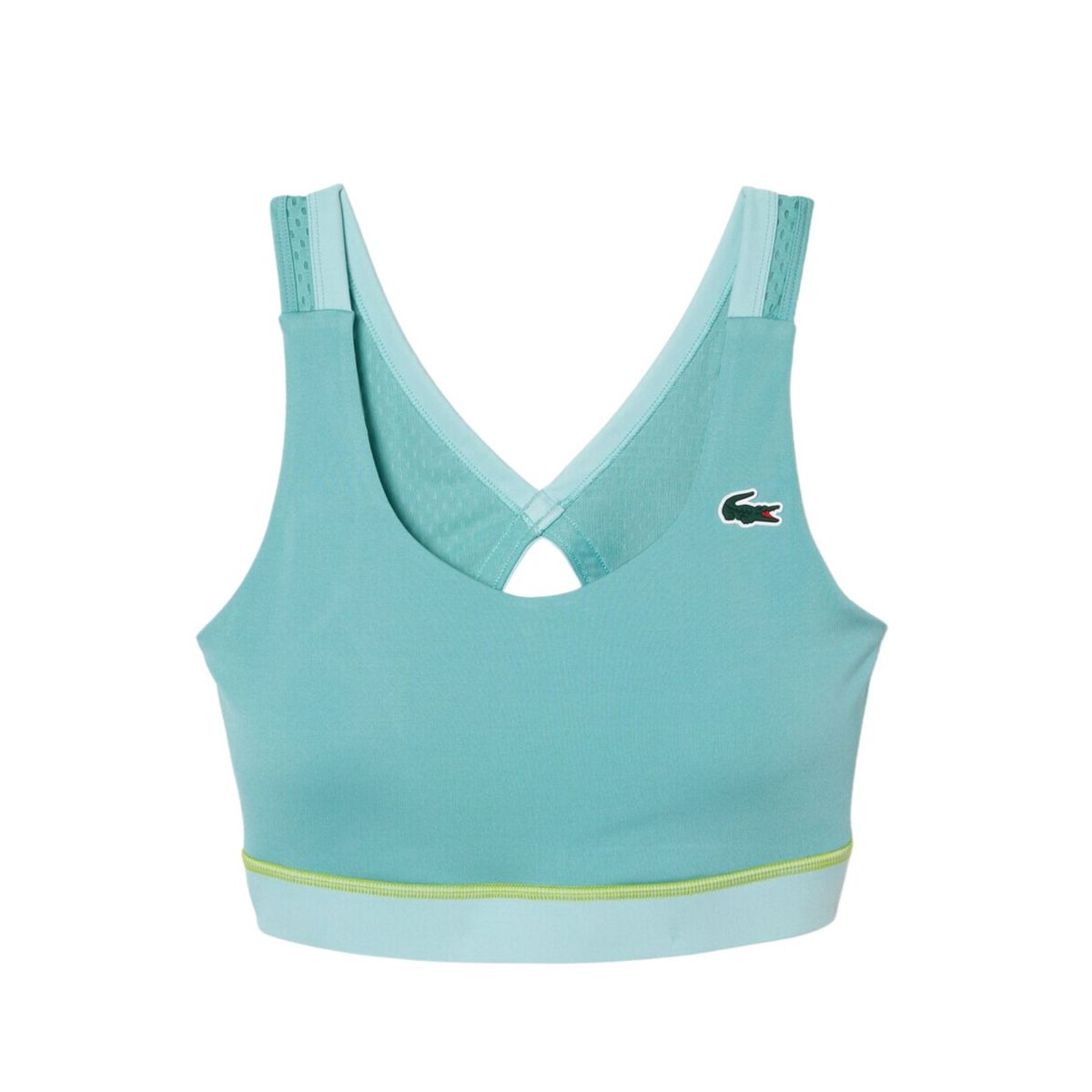 Lacoste Sport Ultra-Dry Sports Bra Green/Light Green