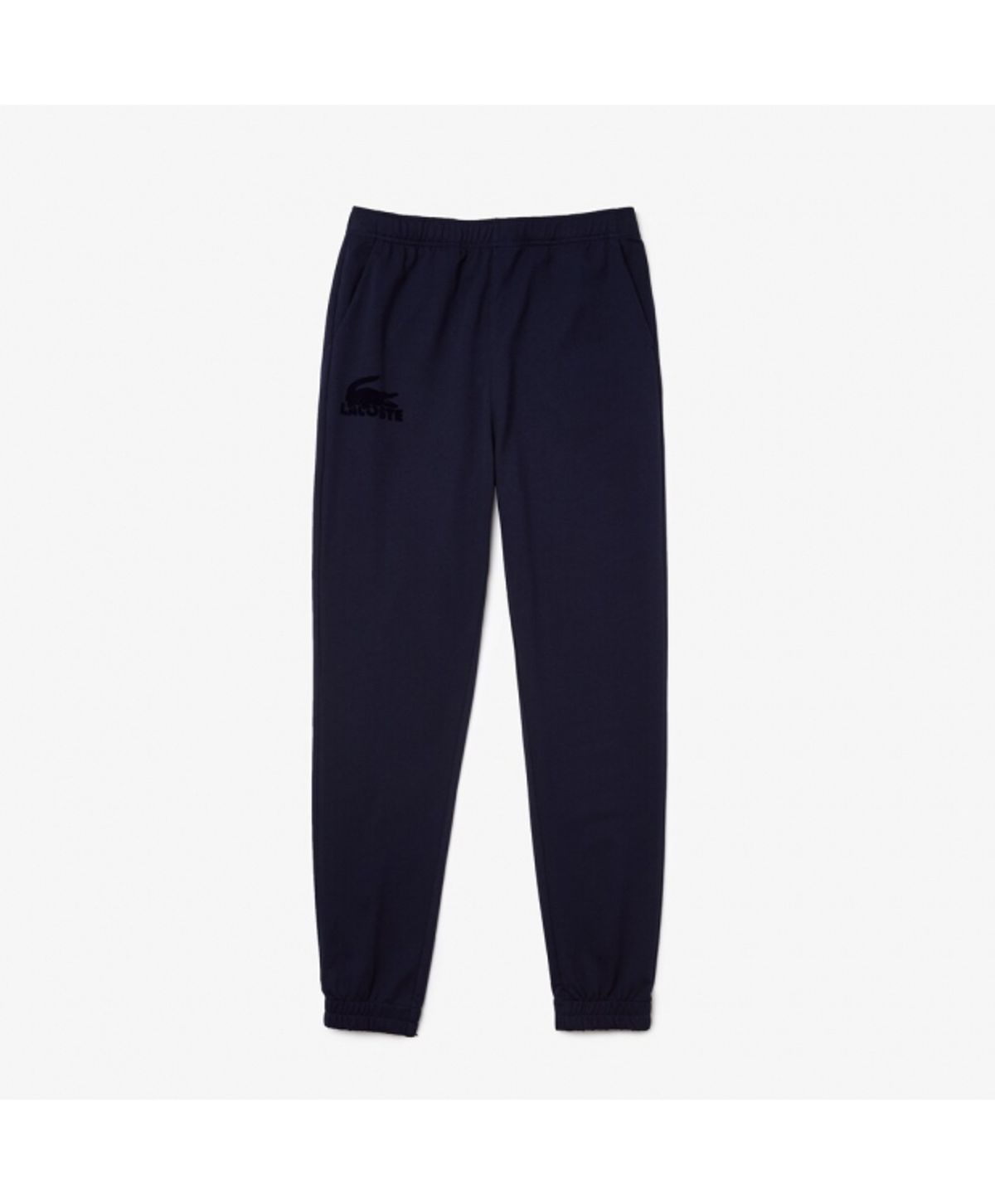 LACOSTE sweatpants i navy til herre