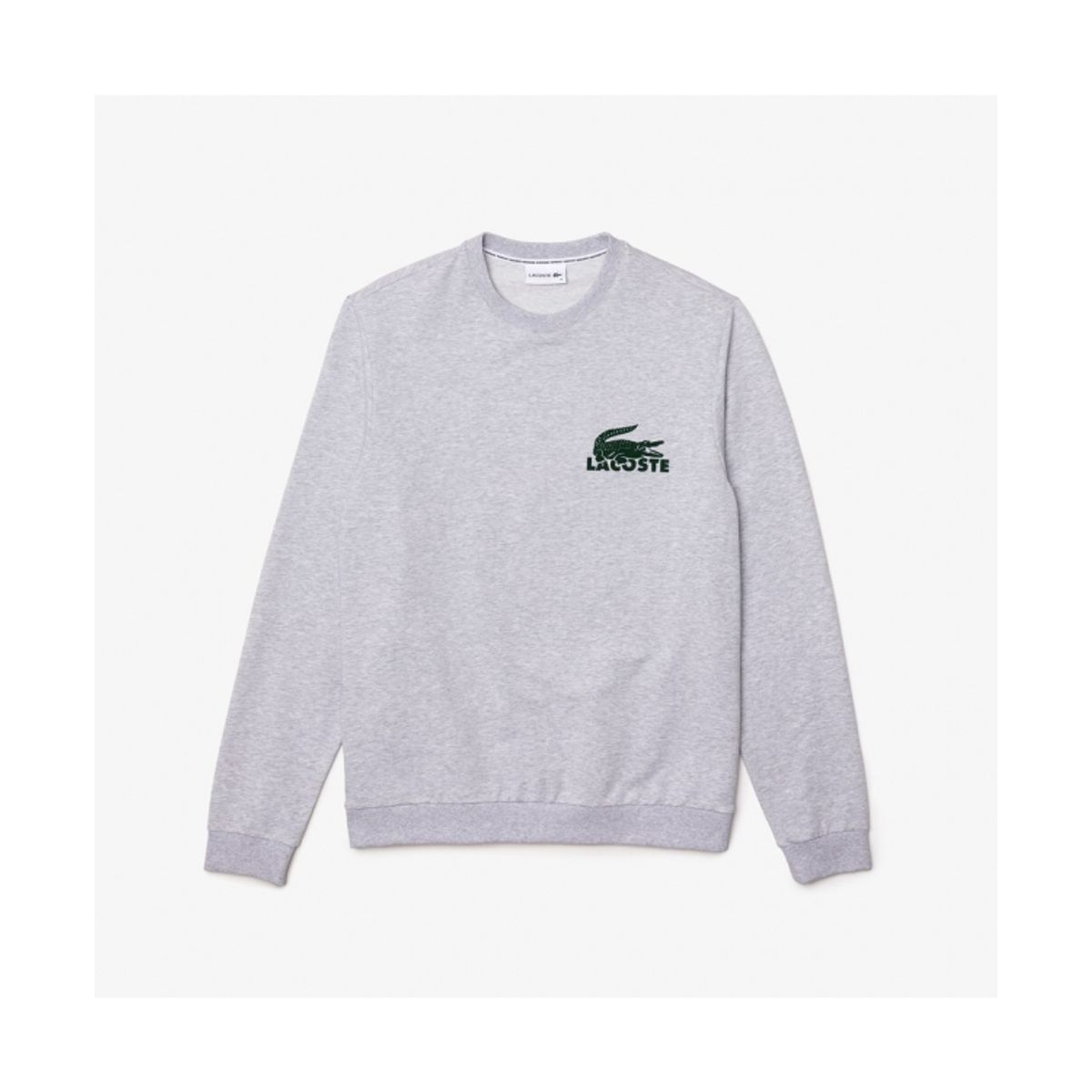 LACOSTE sweatshirt i grå til herre