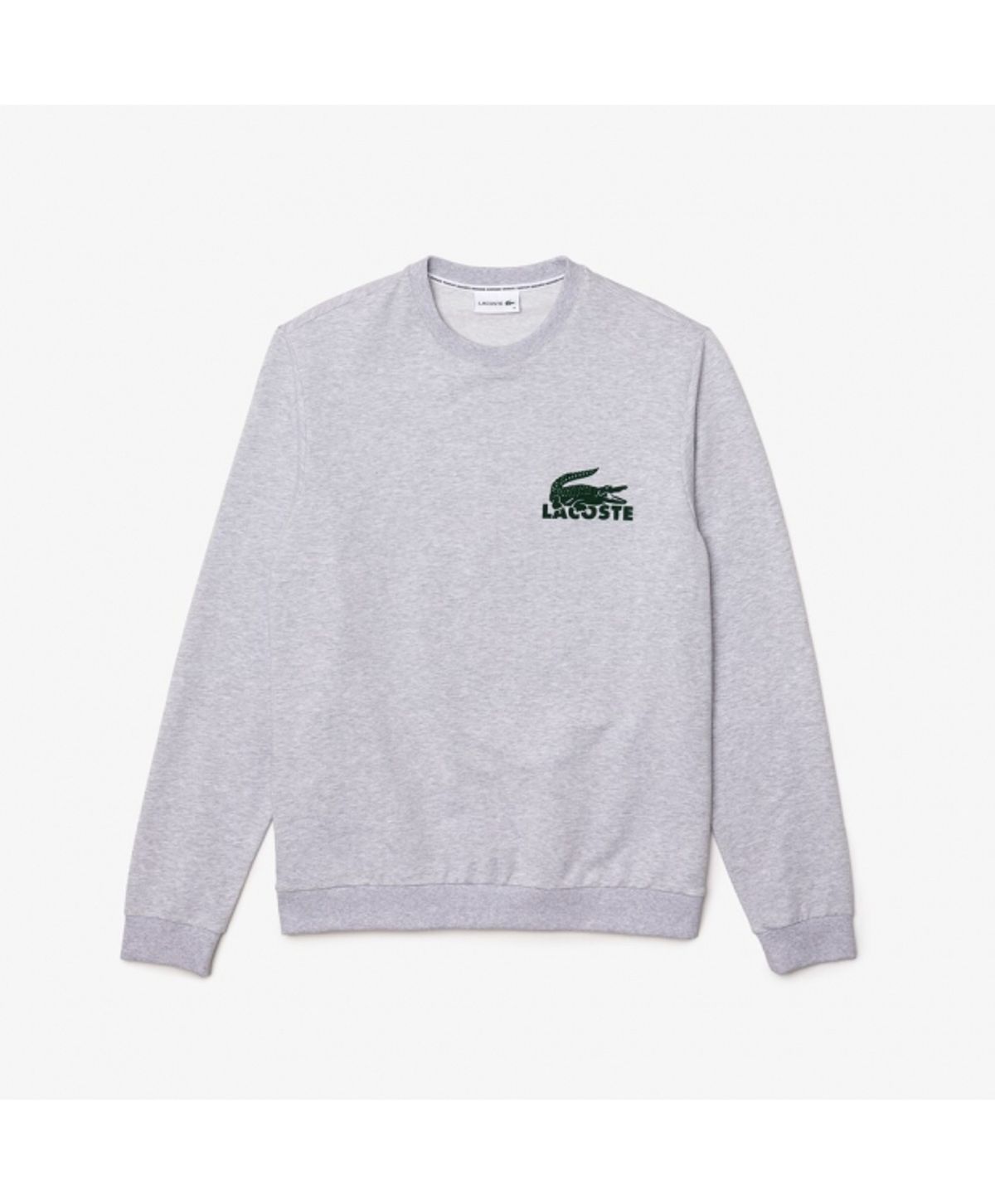 LACOSTE sweatshirt i grå til herre