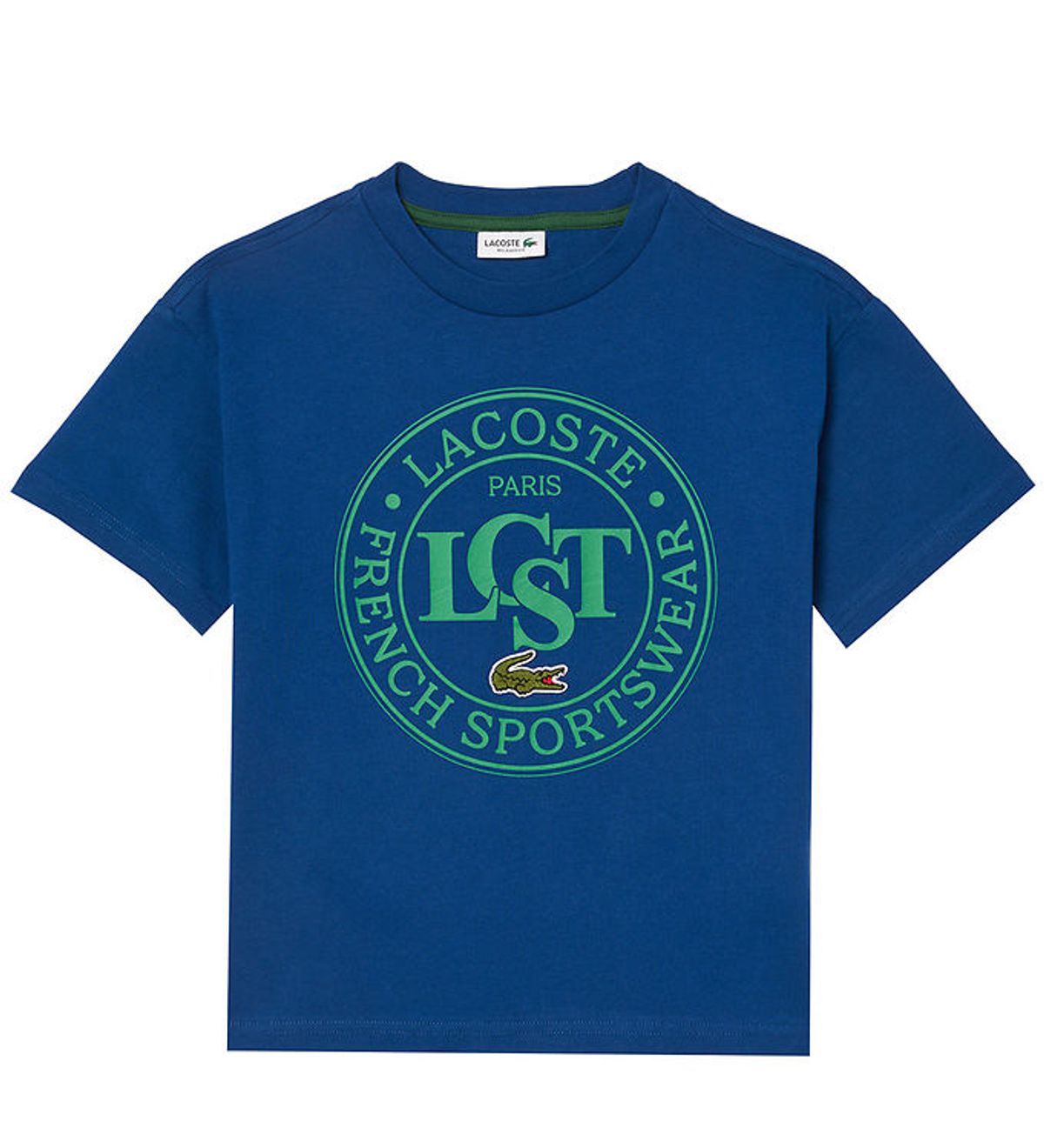 Lacoste T-Shirt - Globe m. Print