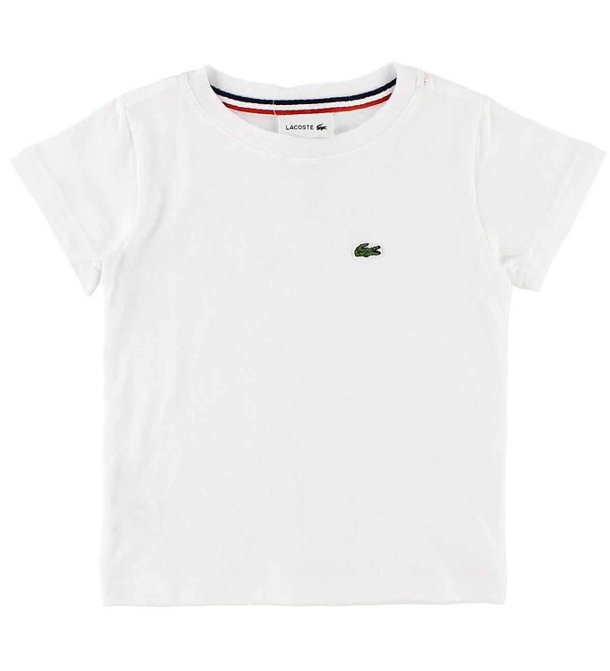 Lacoste T-shirt - Hvid m. Logo