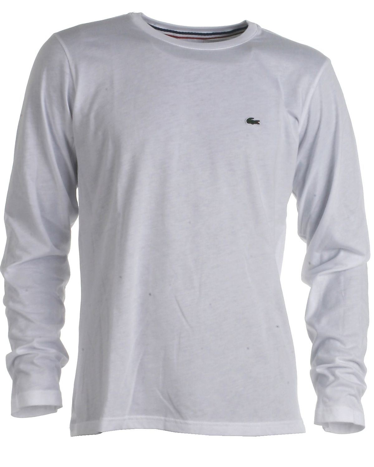 Lacoste t-shirt l/s, white - 110 - 5år