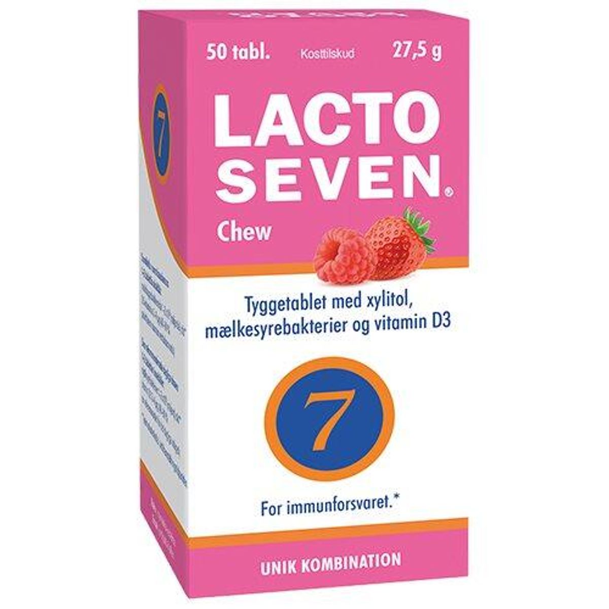 Lacto Seven Chew, 50tab.