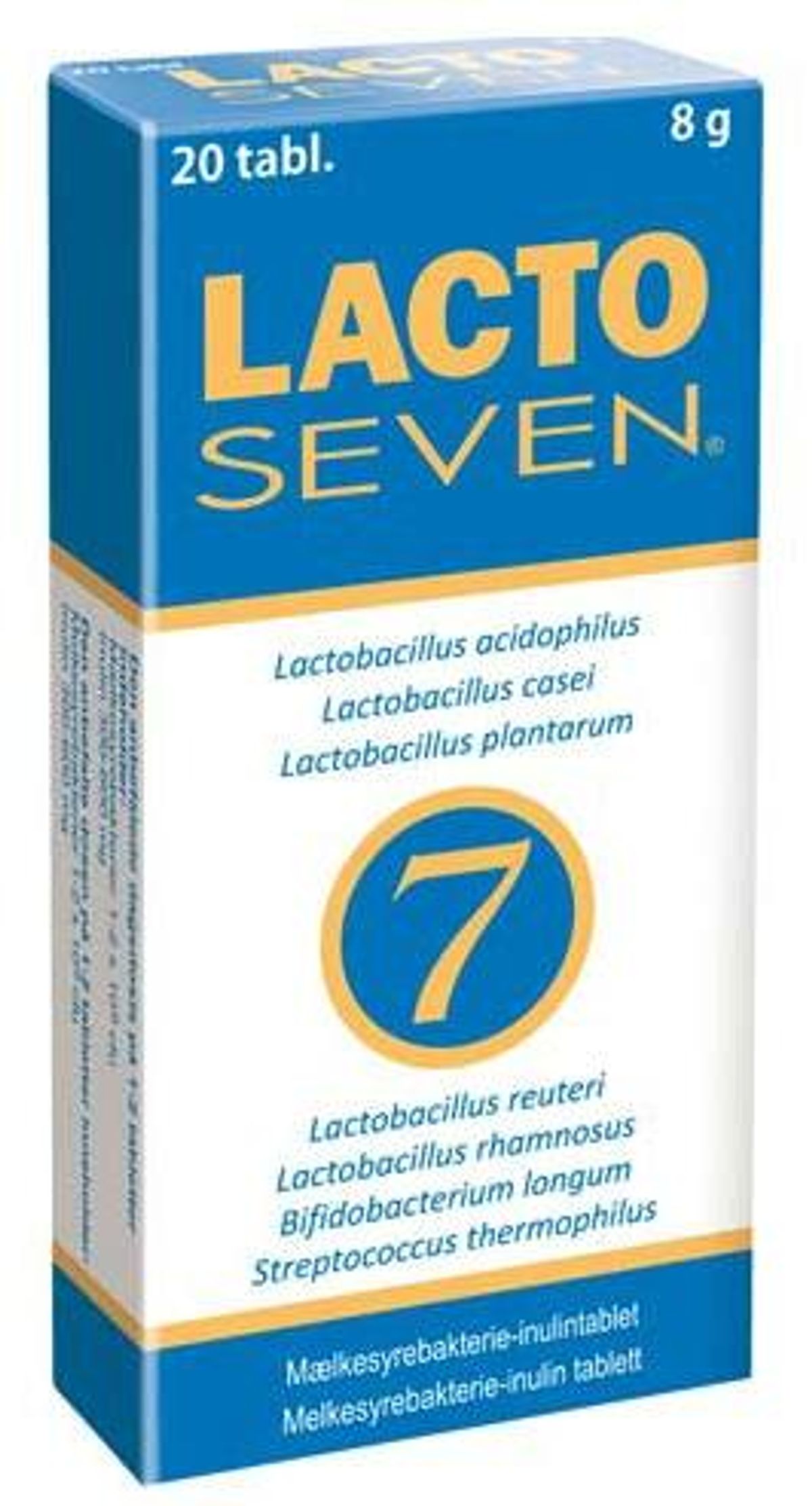 LactoSeven, 20tab.