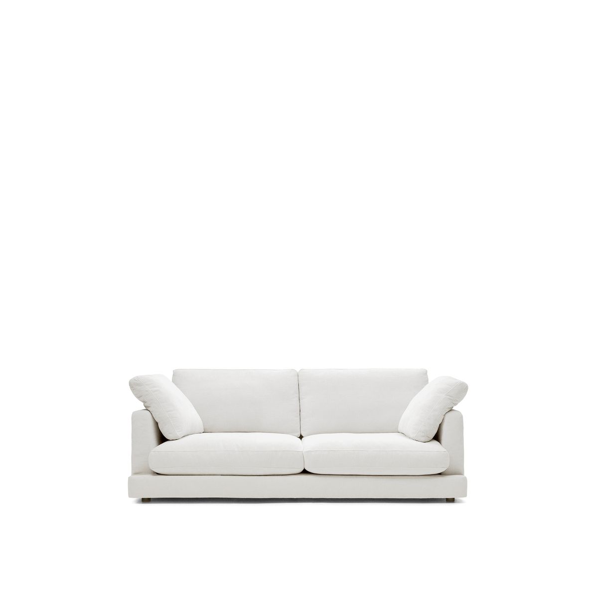 LAFORMA Gala 3 pers. sofa - hvid stof (210cm)