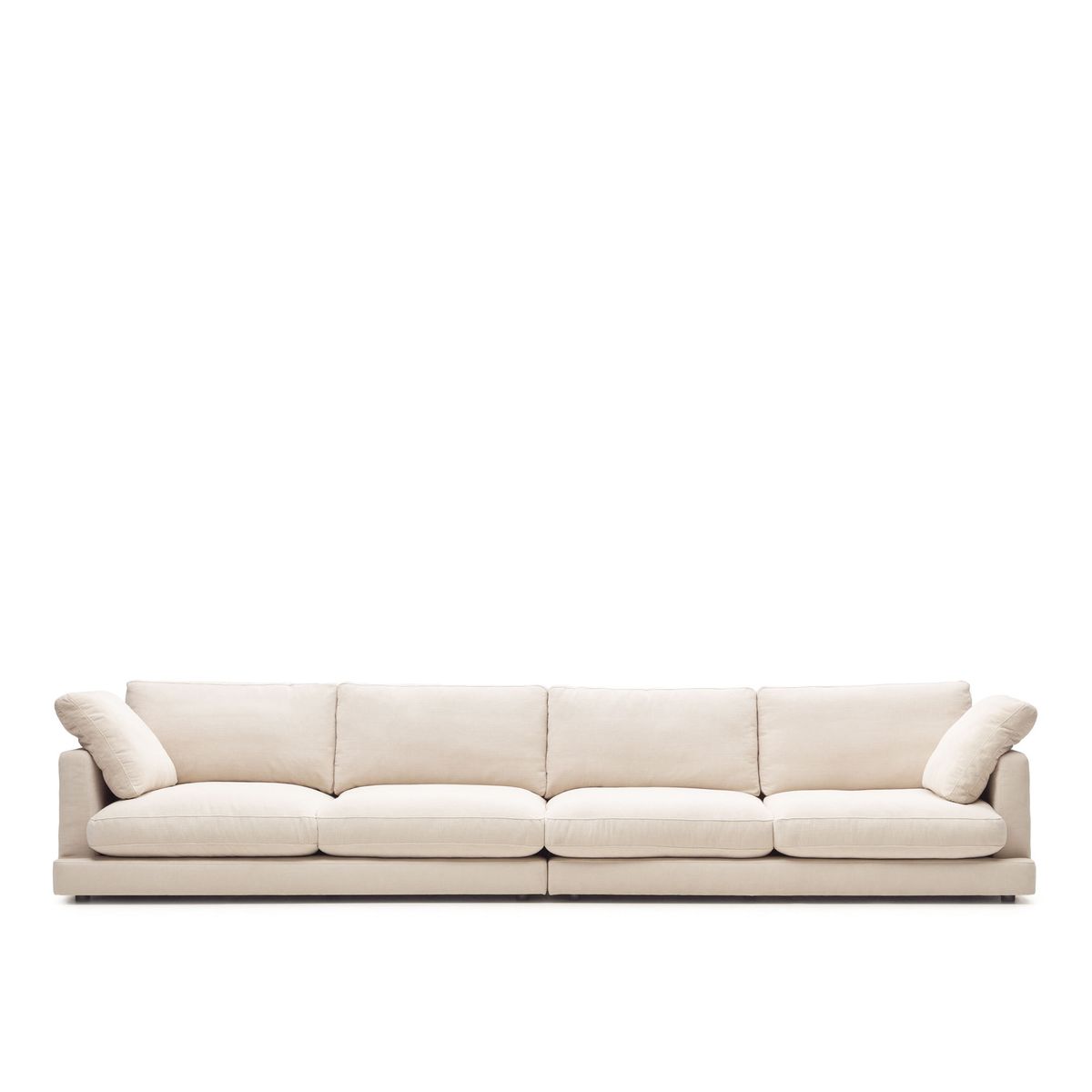 LAFORMA Gala 6 pers. sofa - beige stof (390cm)