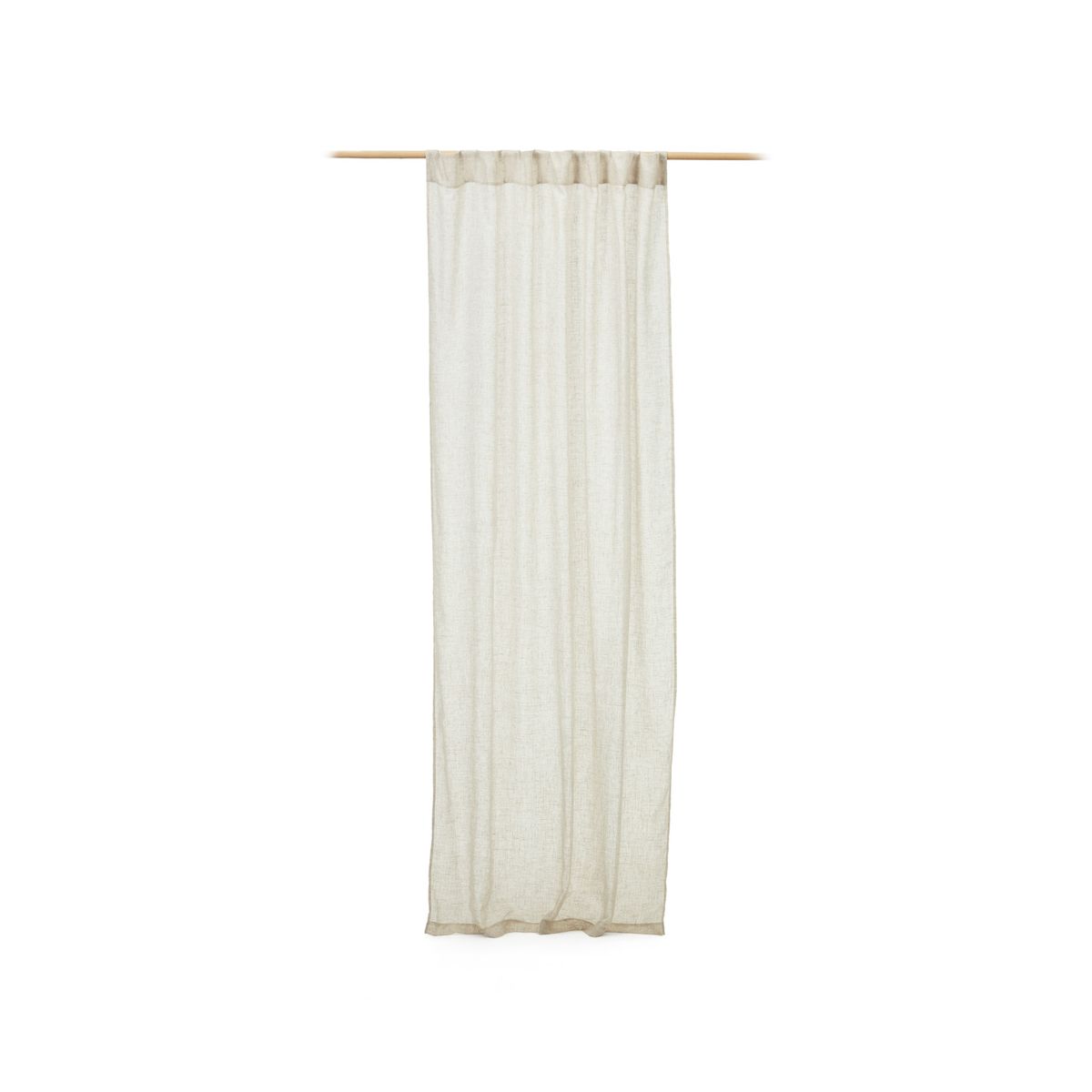 LAFORMA Mahina gardin - beige bomuld (140x260)