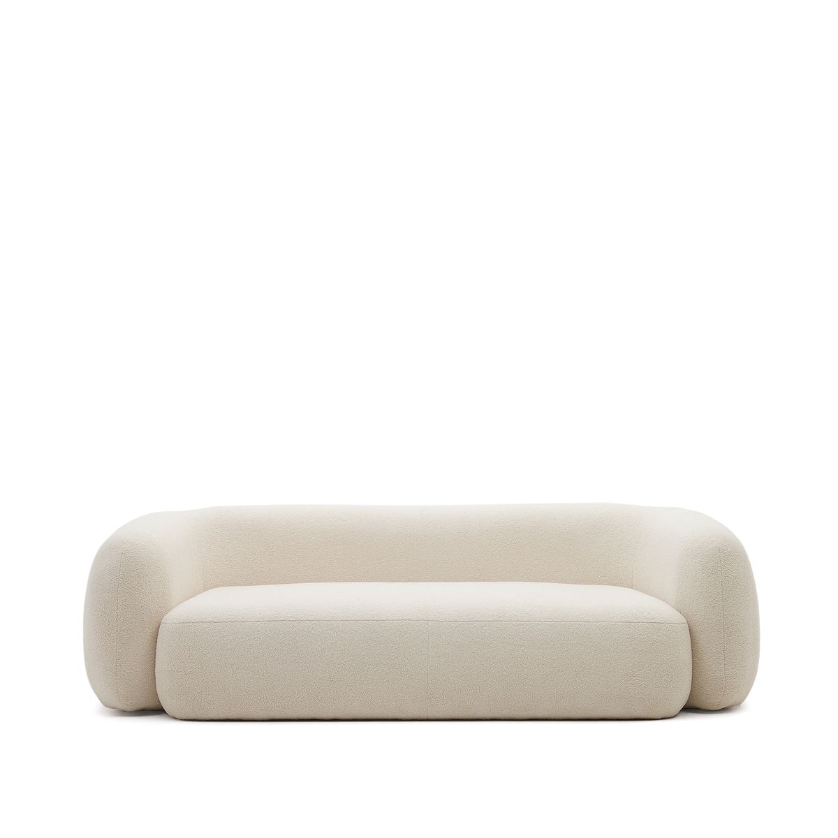 LAFORMA Martina 3 pers. sofa - offwhite bouclé (246cm)