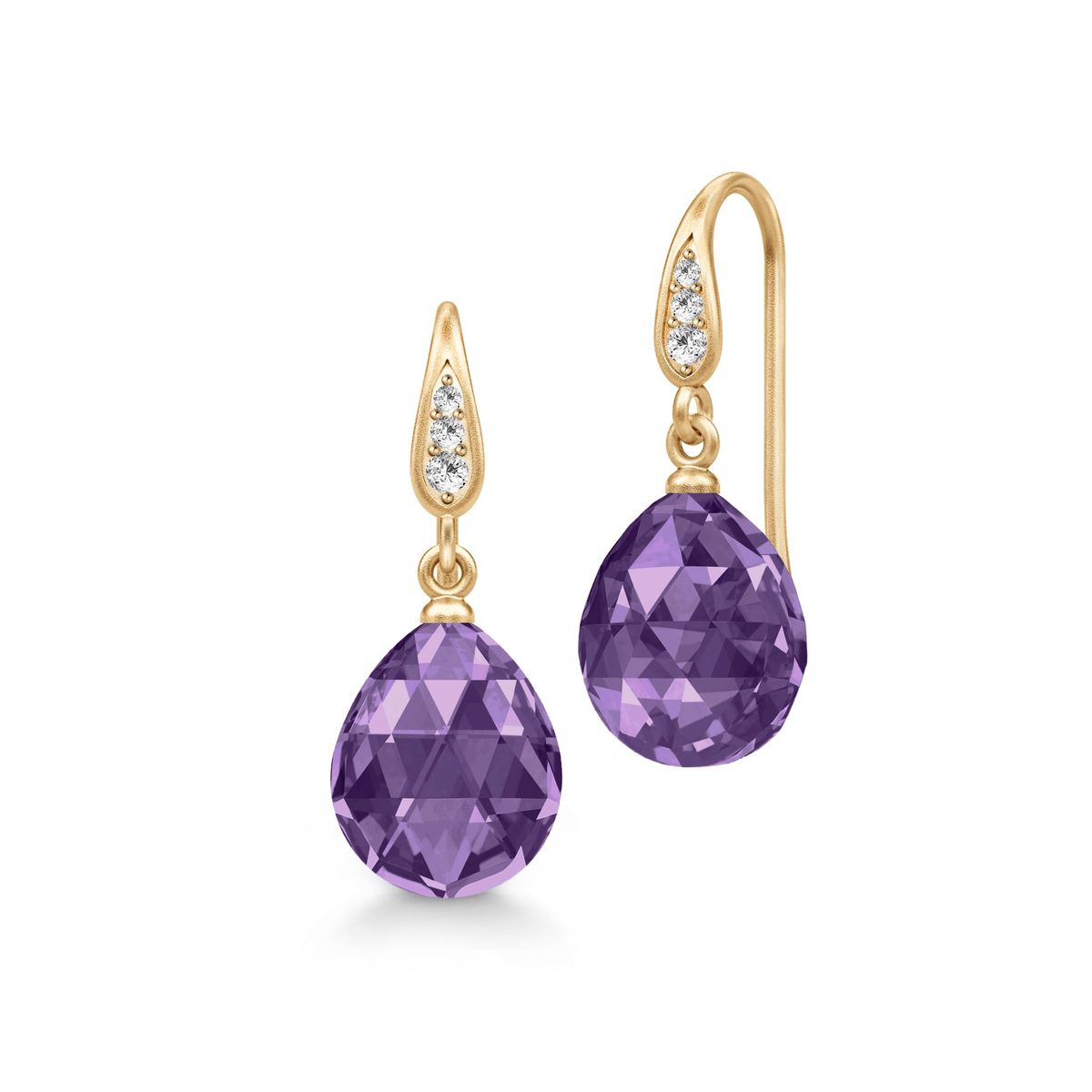 Laila Earring Amethyst