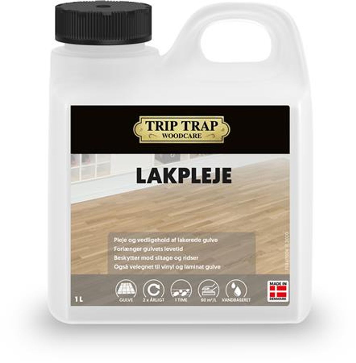 Lakpleje 1,0L Farveløs Trip Trap