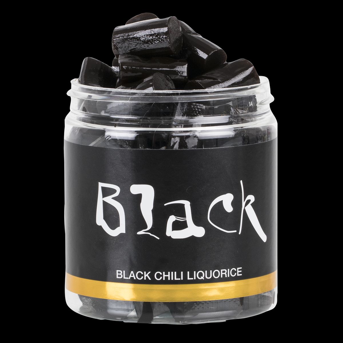 Lakrids chilismag i dåse 170g, Black liquorice