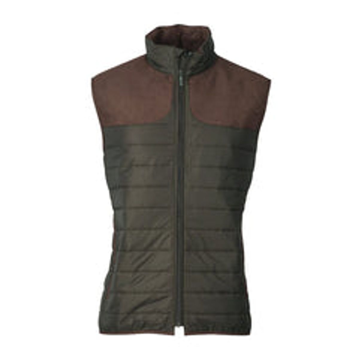 Laksen - Boulton Quiltet Vest - Olive