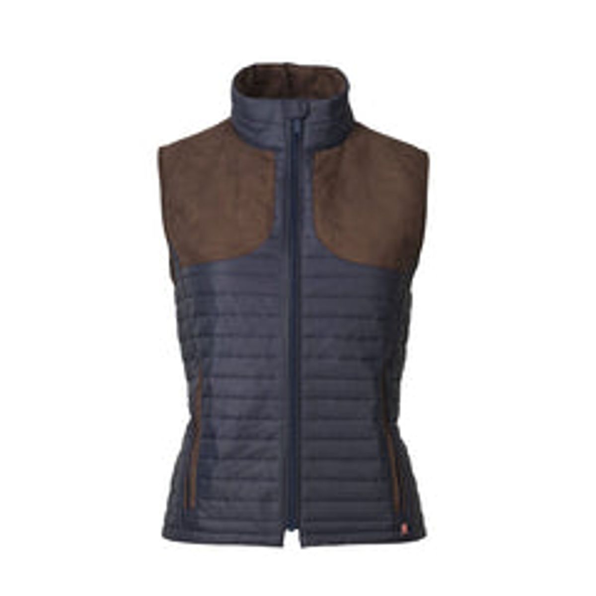 Laksen - Bristol Quiltet Dame Vest - Navy