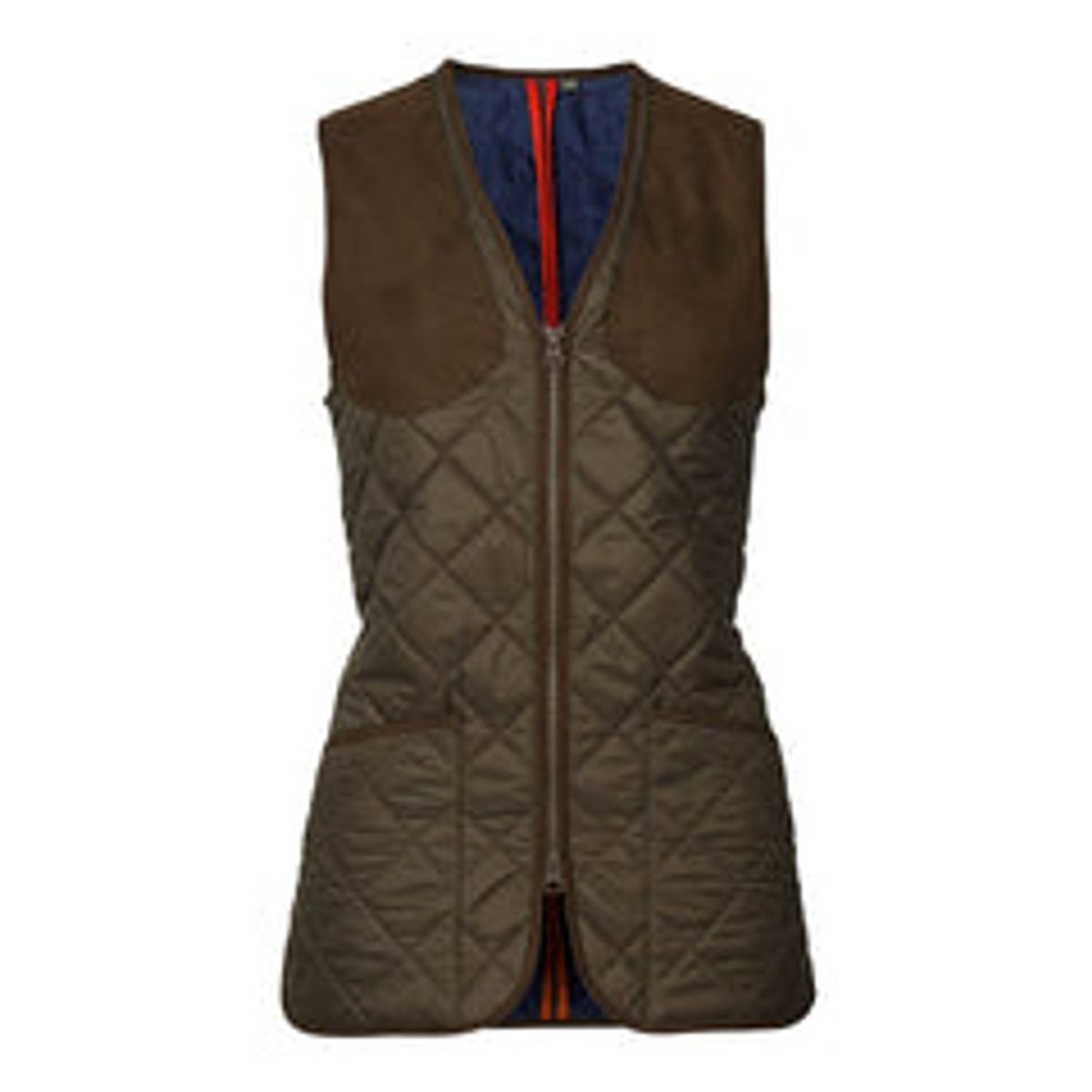 Laksen - Cheltenham Quiltet Dame Skydevest - Olive