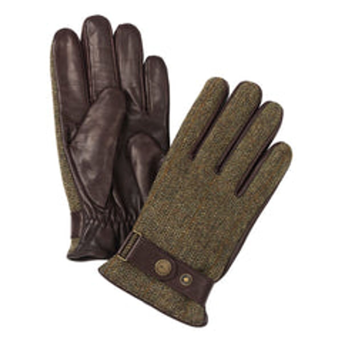 Laksen - Cornwall Mens Tweed and Lambskin Gloves