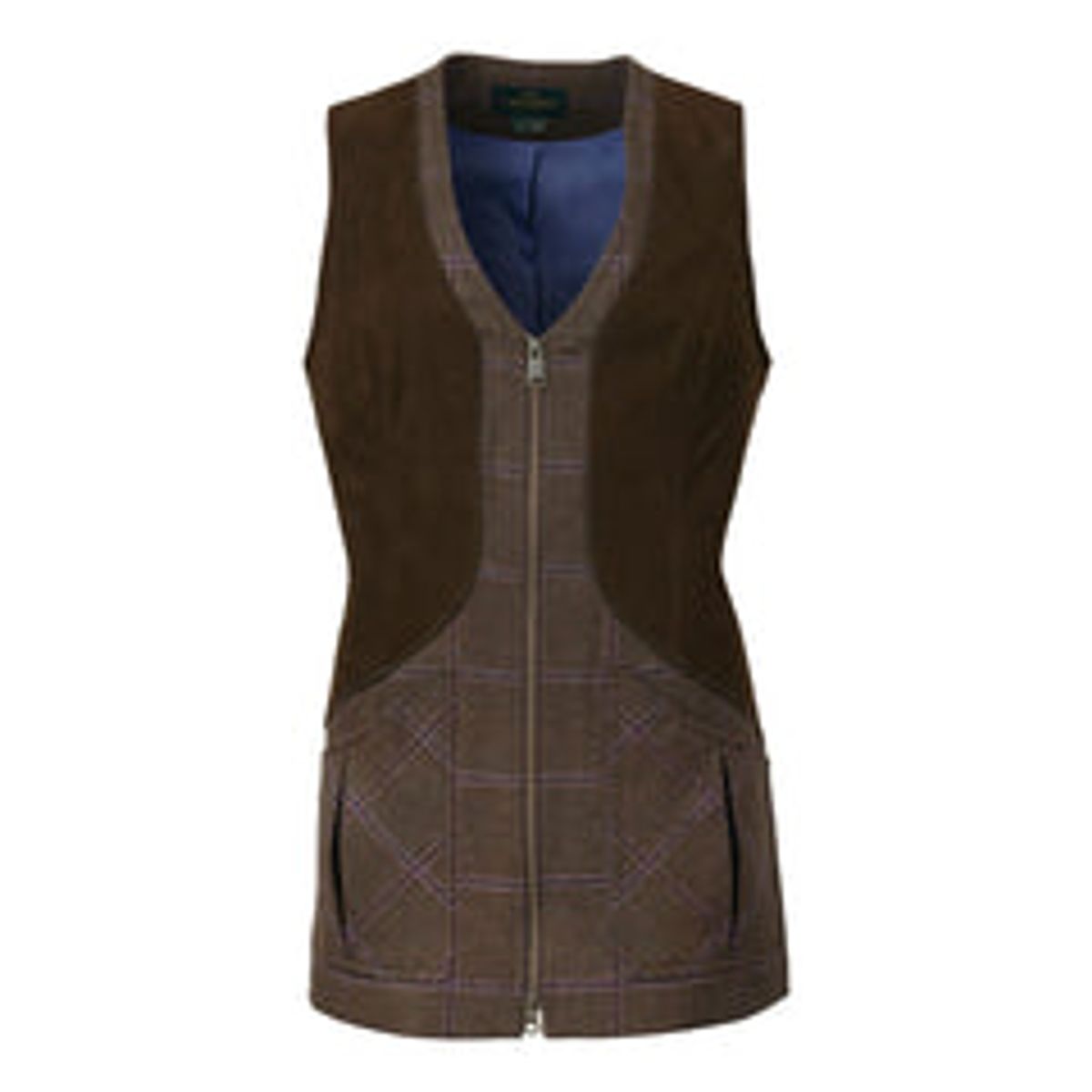 Laksen - Pippa Linhope Tweed Zip Skydevest