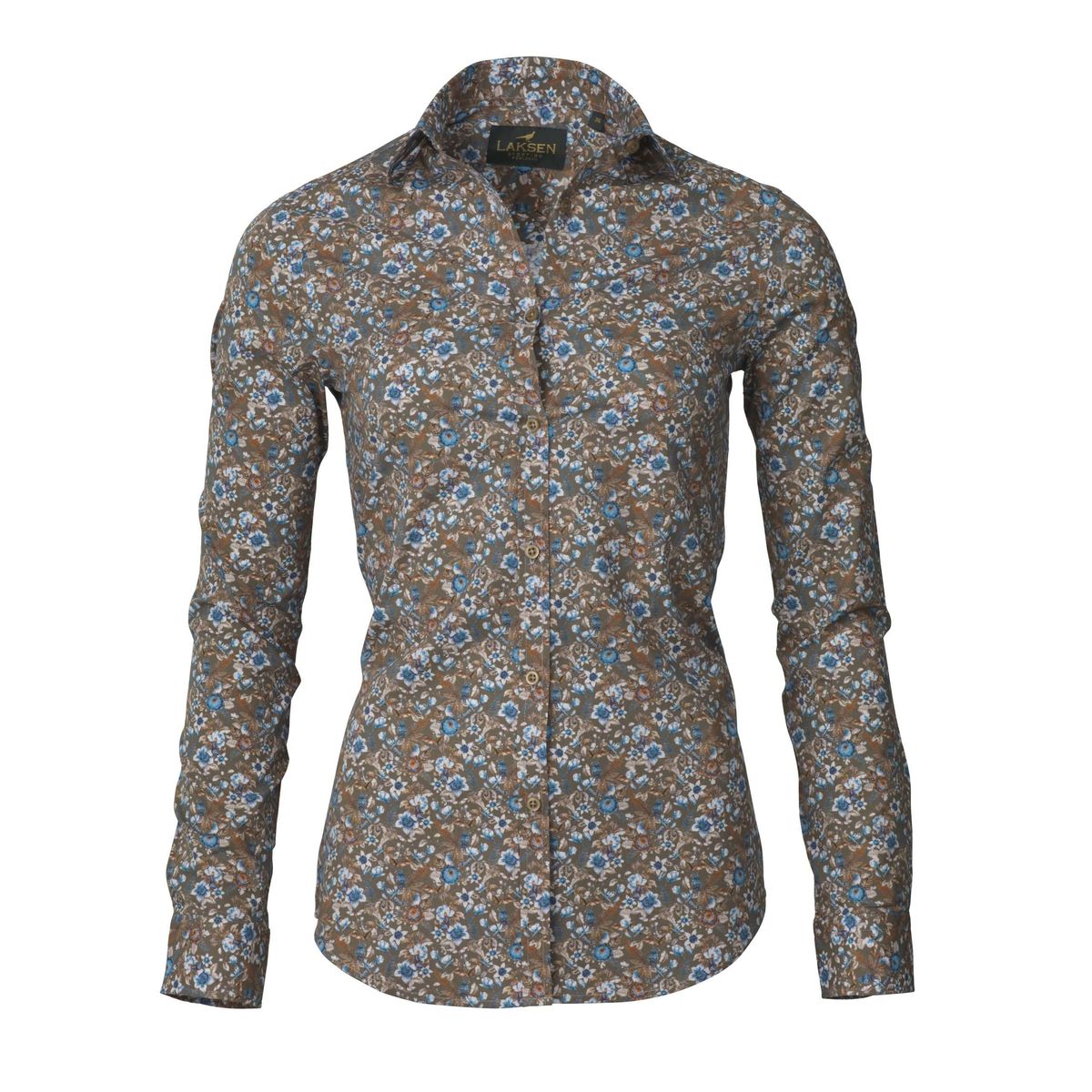 Laksen Sporting Birds Blossom Olive Shirt