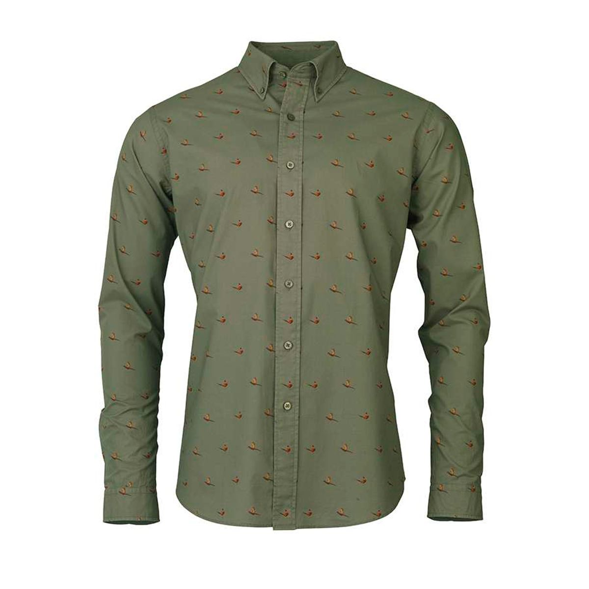 Laksen Sporting Flush Shirt Forest Green