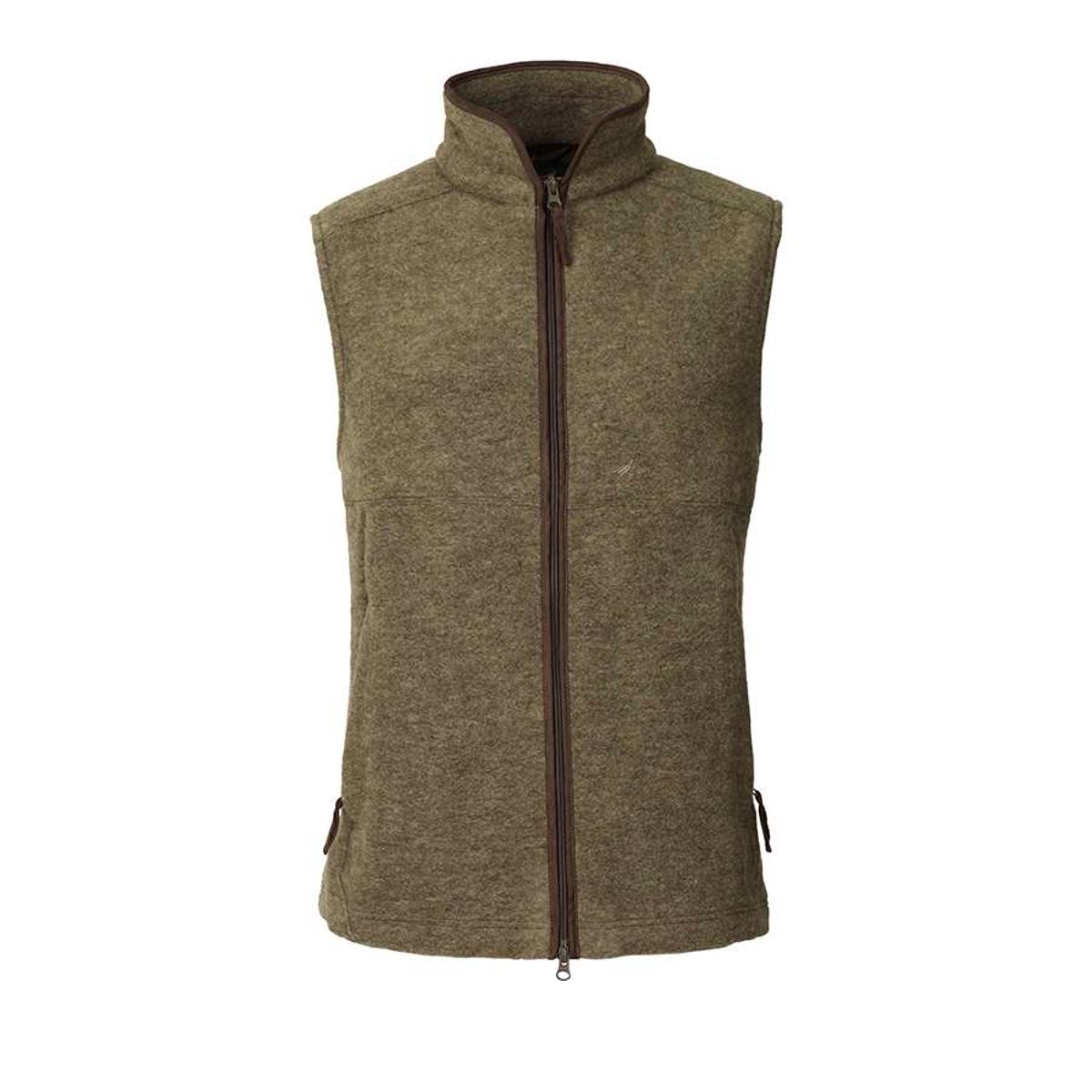 Laksen Sporting Isla Vest Filted Wool Olive