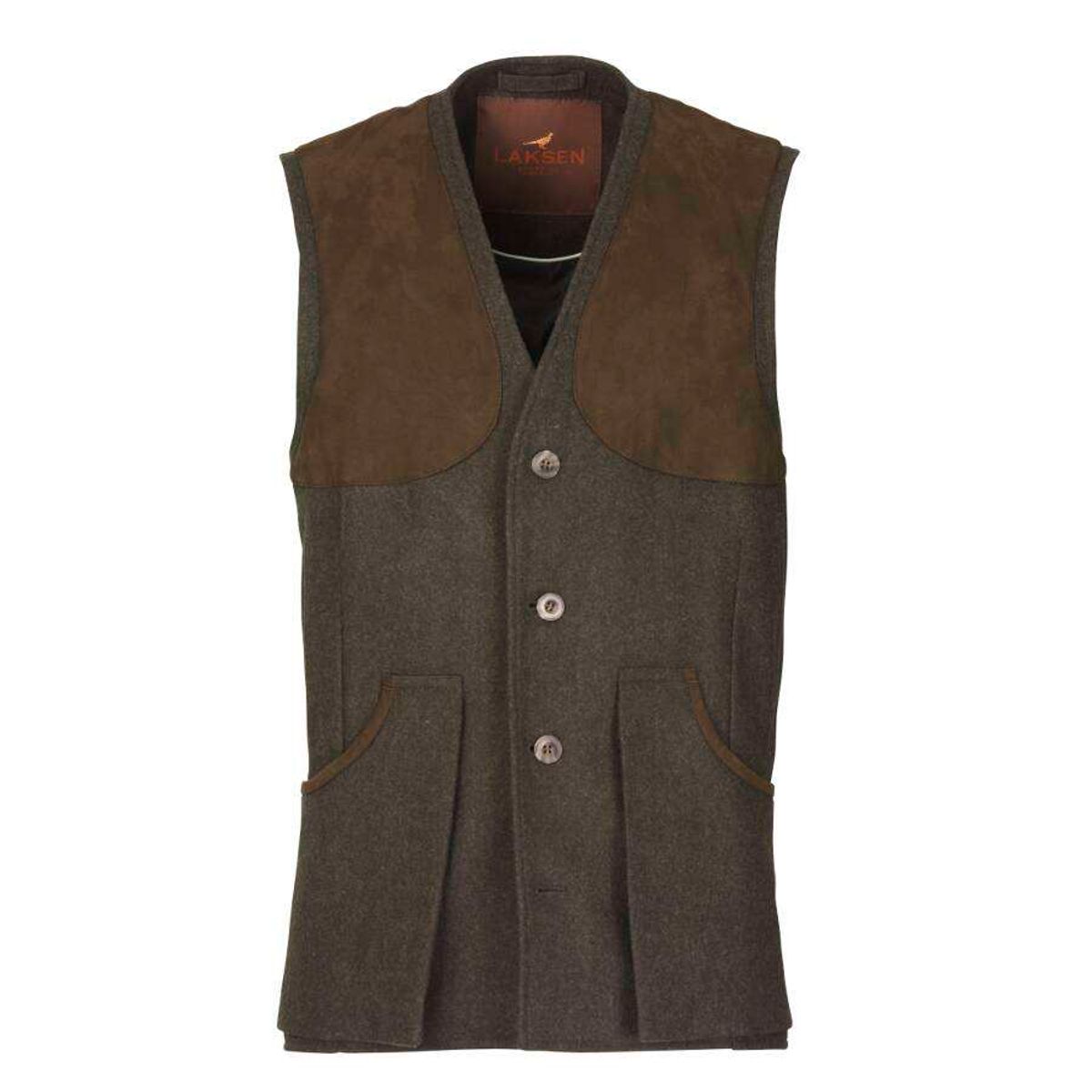 Laksen Sporting Rainerhorn Utility Vest Brun