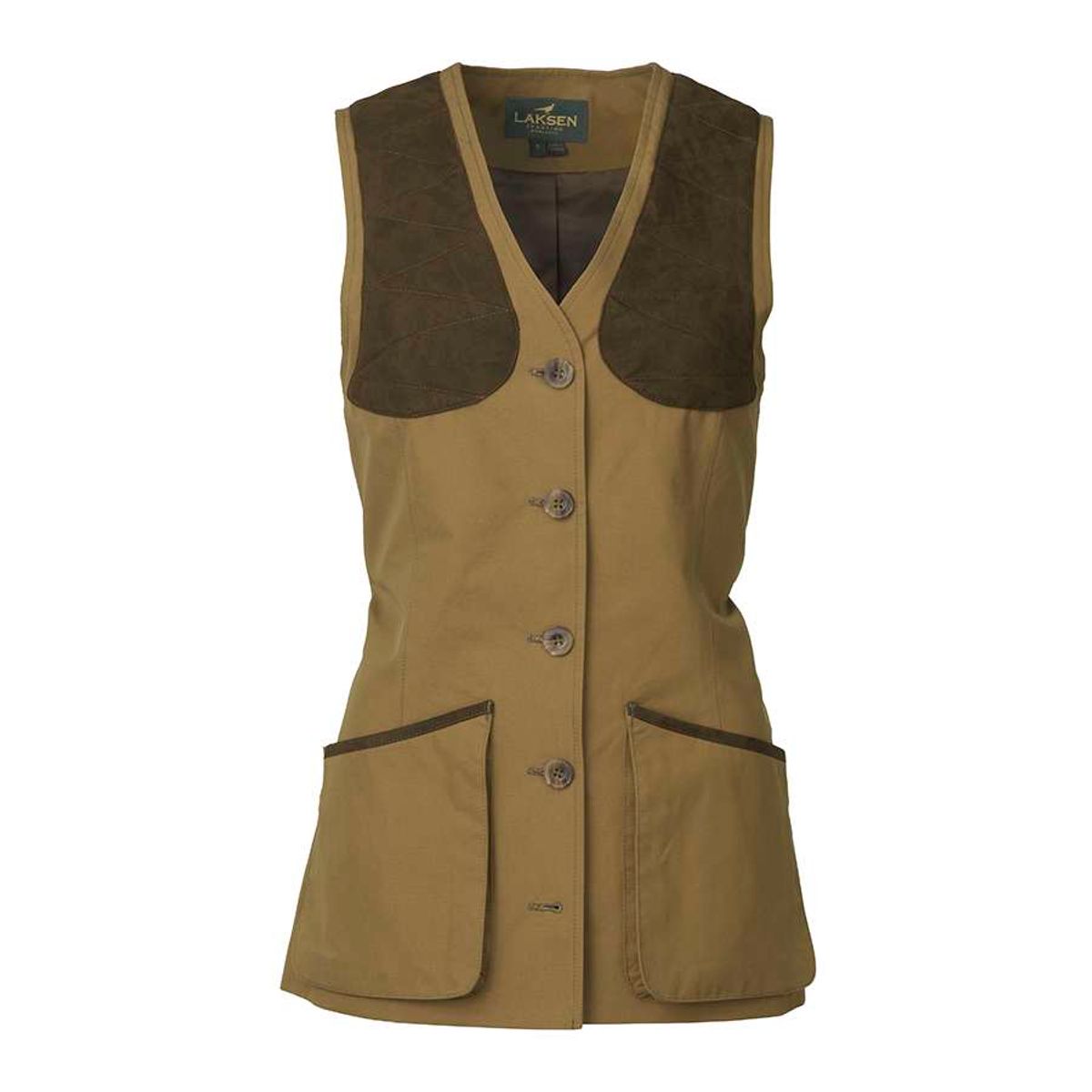 Laksen Sporting Typhoon Ladies Shooting Vest Bronze