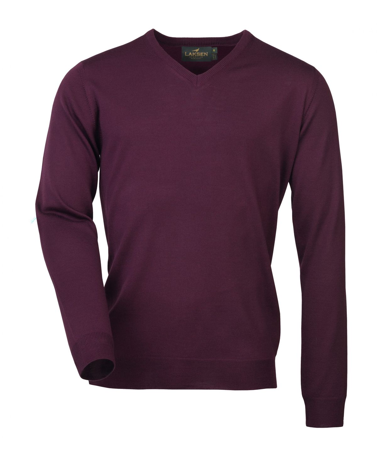 Laksen Sussex v-neck purple - M