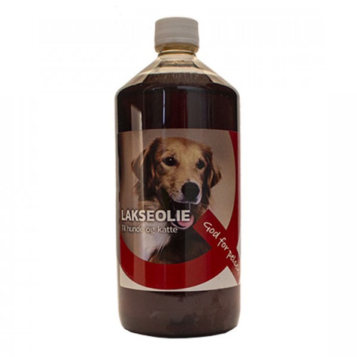 Lakseolie til hund og kat, 1 liter