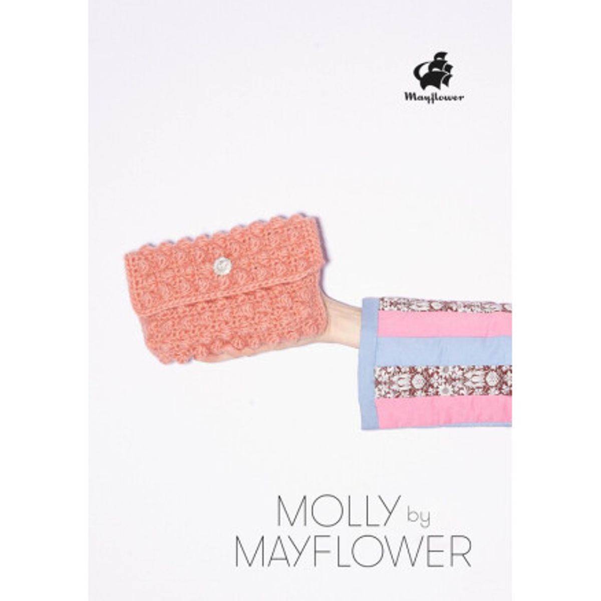 LalaClutch Molly by Mayflower - Clutch Hækleopskrift str. 16x24cm - Onesize