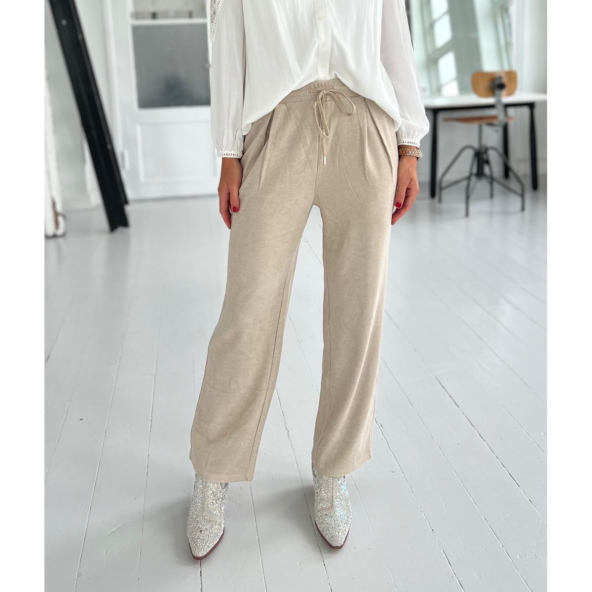 Lamiar beige pants Aaberg CPH M/L