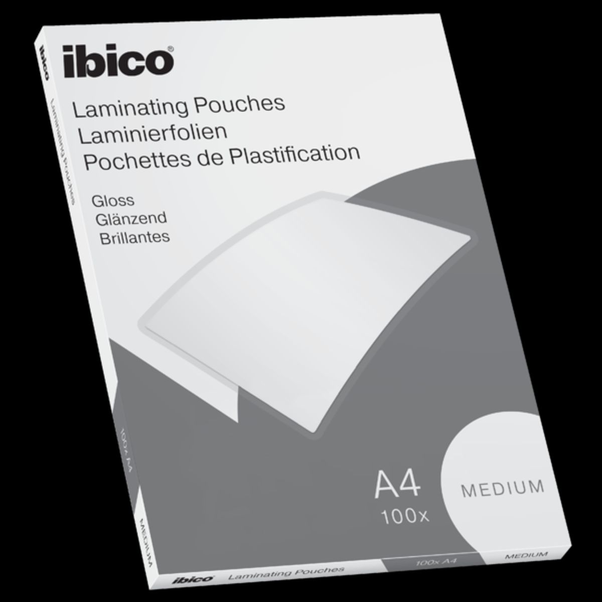 Lamineringslomme basic medium 100my A4 (100)