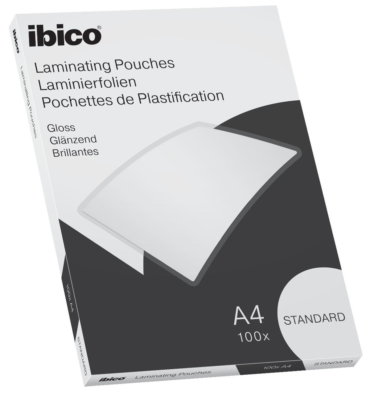 Lamineringslomme basic standard 125my A4 (100)