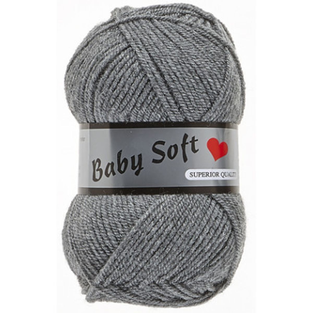 Lammy Baby Soft Garn 002 Grå